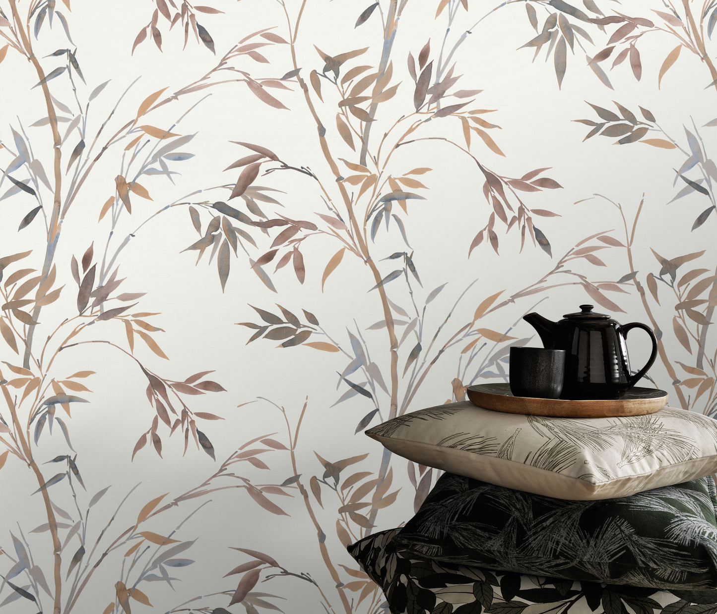 Erismann Martinique Bamboo Leaf Wallpaper