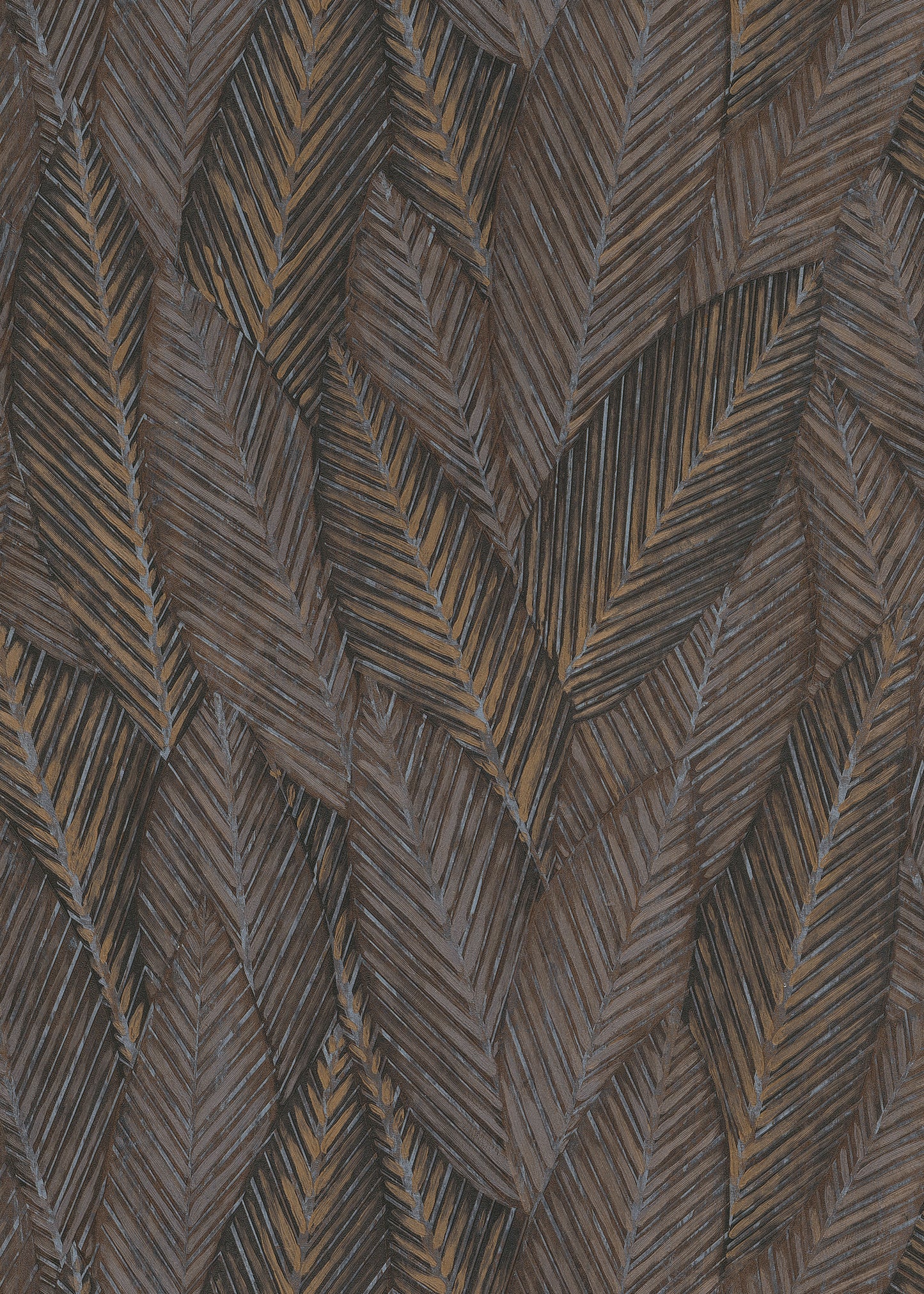 Erismann Martinique Leaf Motif Wallpaper