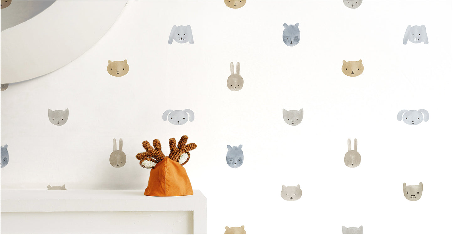 Galerie Happy Heads Wallpaper
