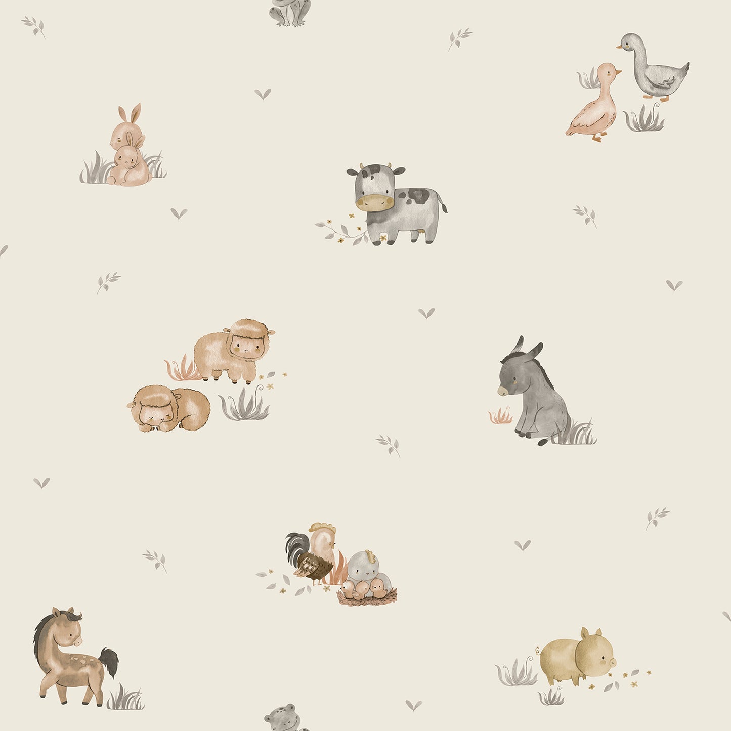 Galerie Farm Animals Wallpaper
