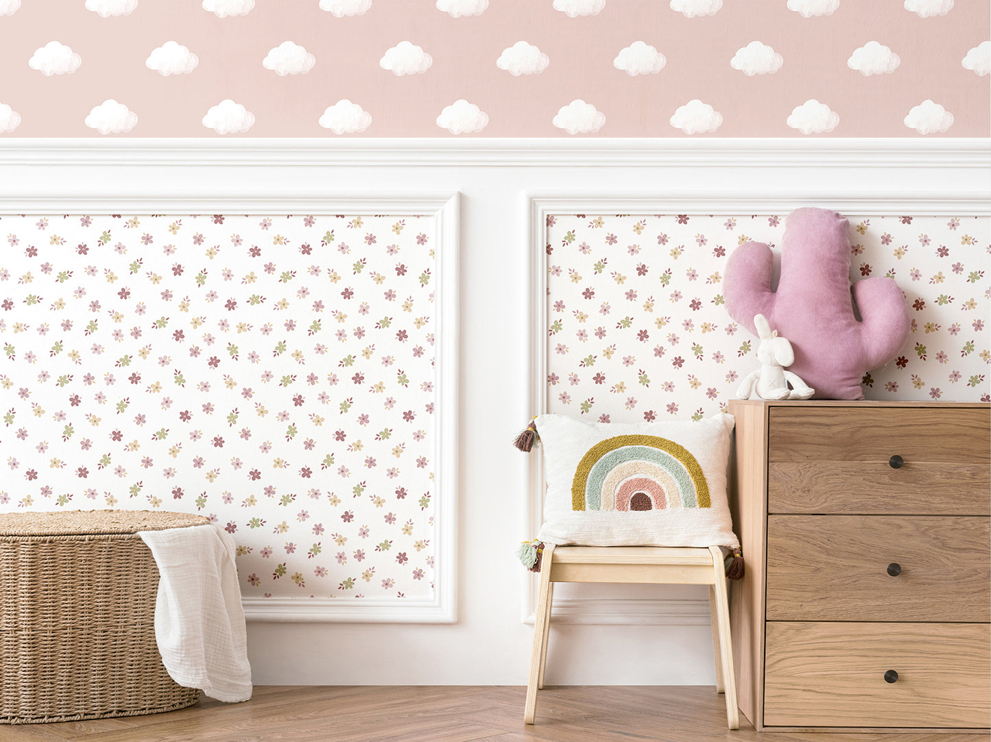 Galerie Five Leaf Flower Wallpaper