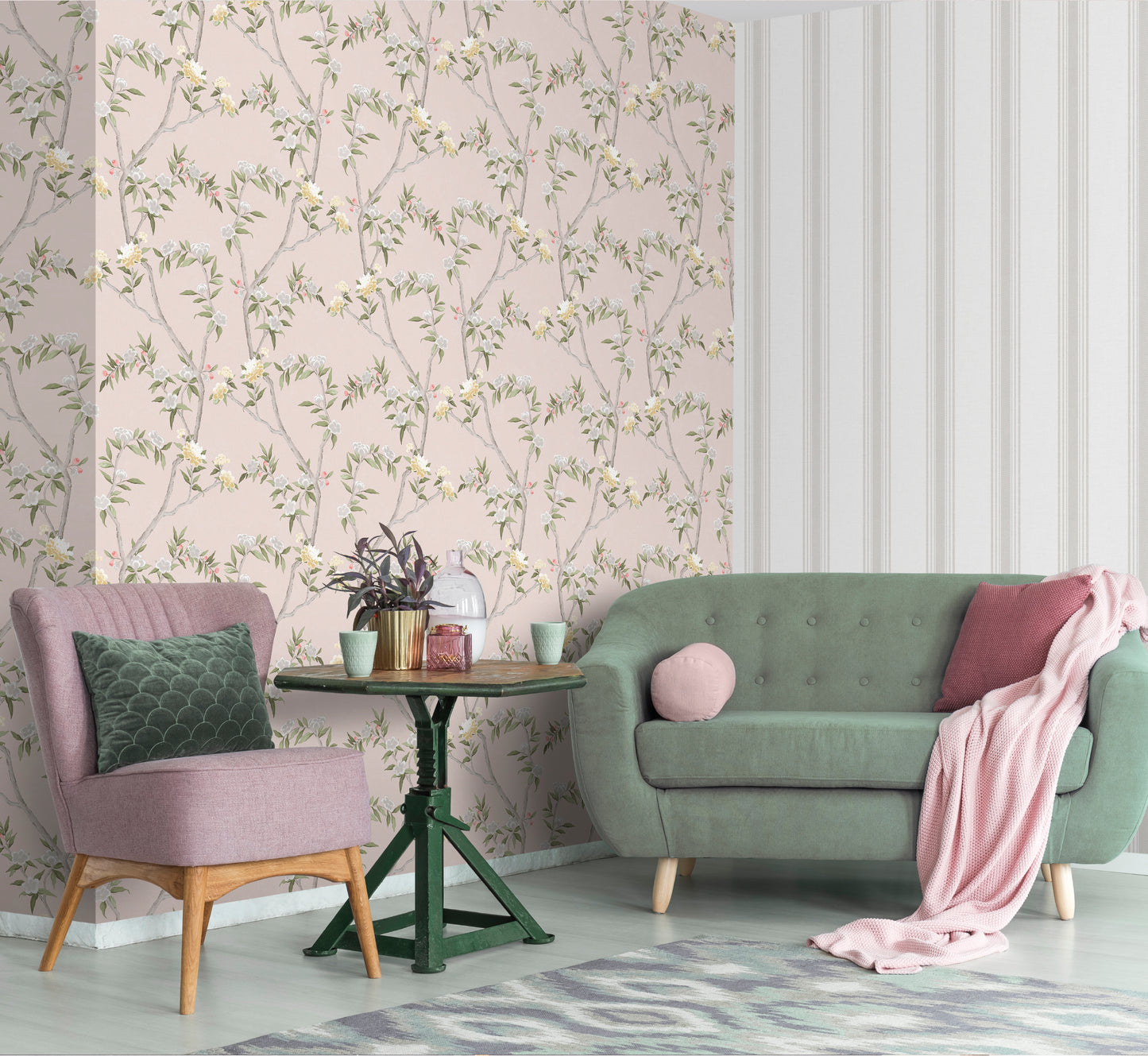 Galerie SB Chinoiserie Wallcoveirng