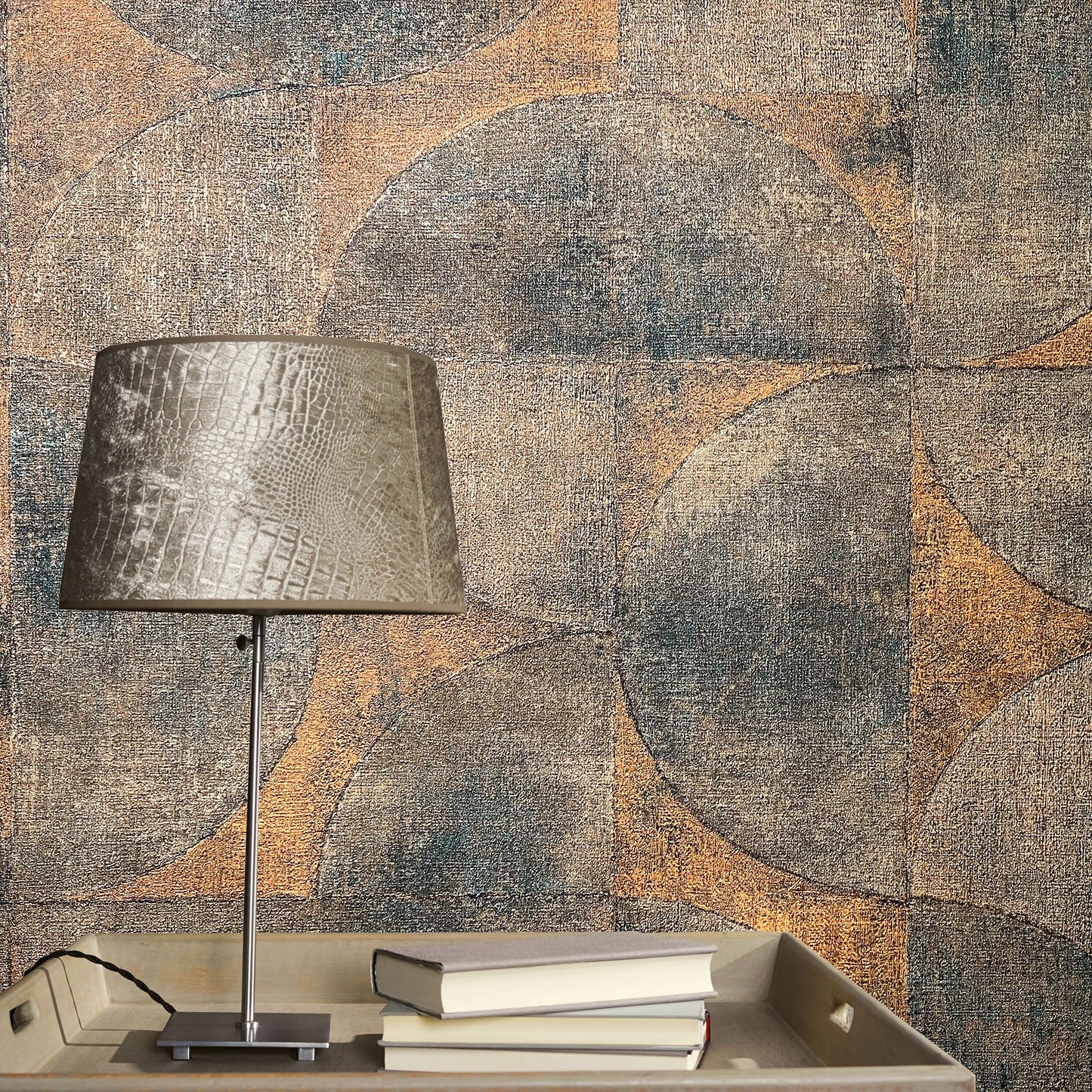 Galerie Rustic Circle Wallpaper