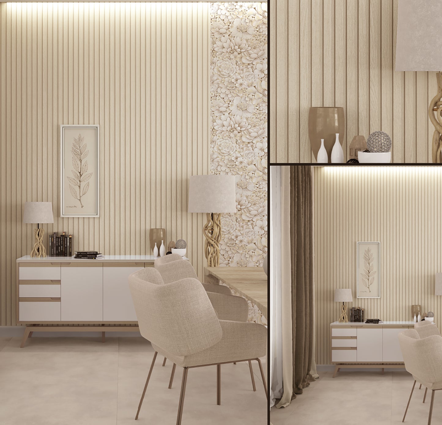 Galerie Woodslat Wallpaper