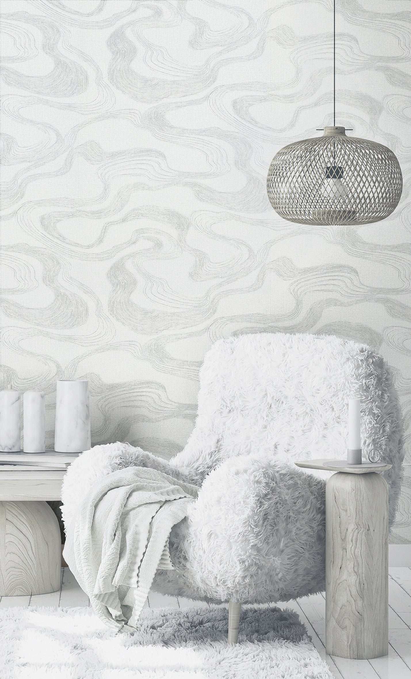Galerie Kumano Liquid Curves Wallpaper