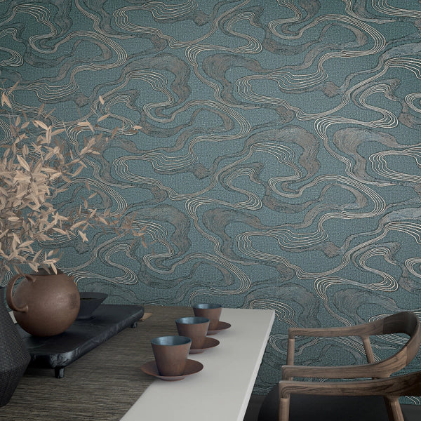 Galerie Kumano Liquid Curves Wallpaper