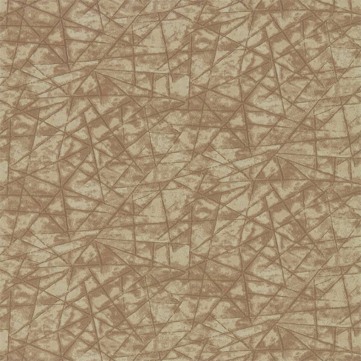 Harlequin Anthology Shatter Wallcovering - Copper Sienna