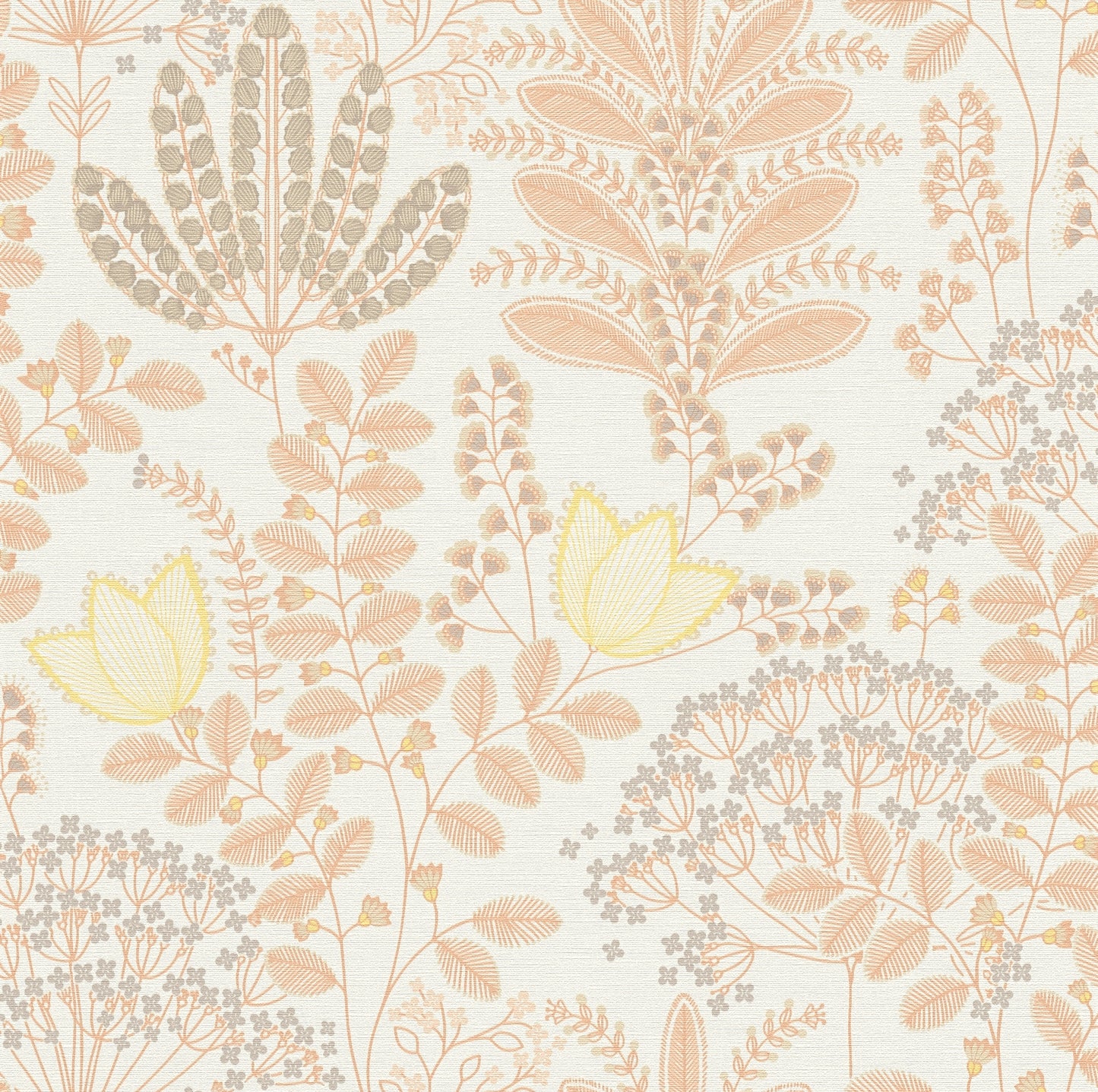 Flourish Dreaming Garden Wallpaper