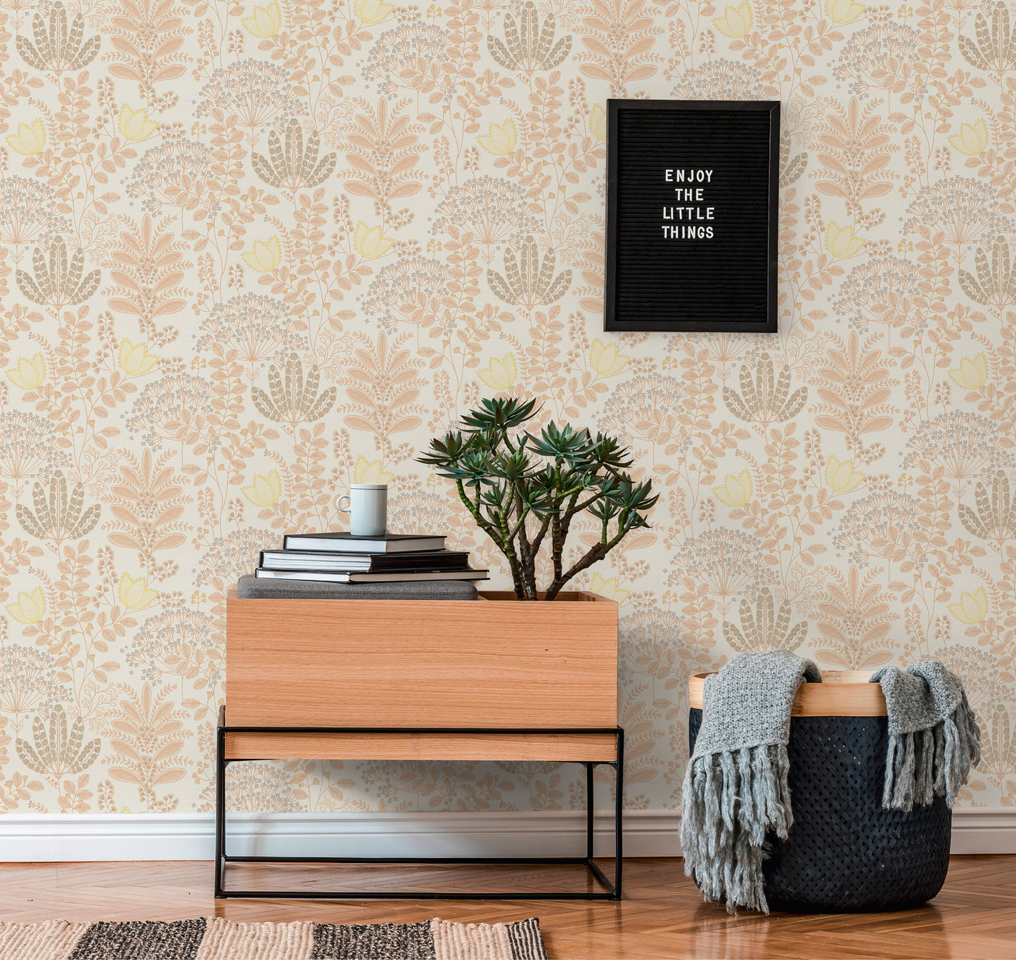 Flourish Dreaming Garden Wallpaper