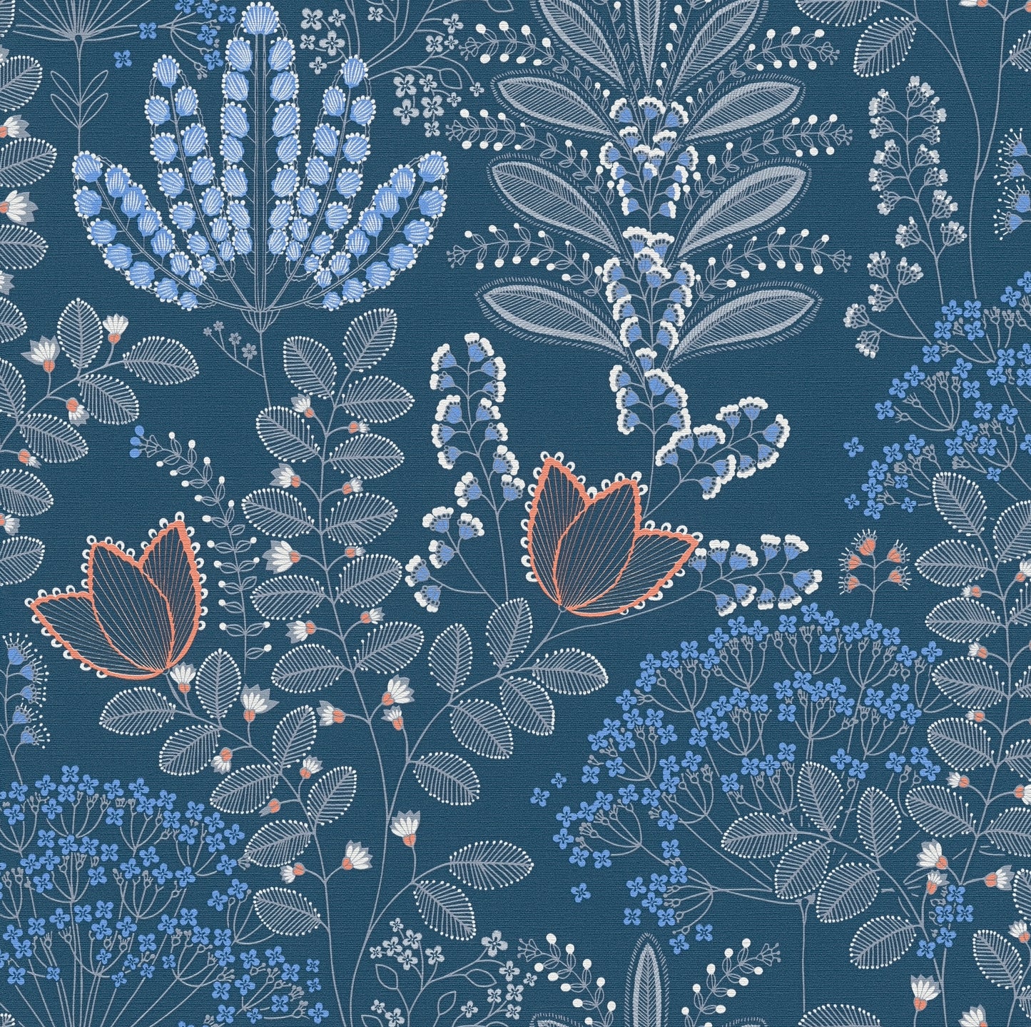 Flourish Dreaming Garden Wallpaper