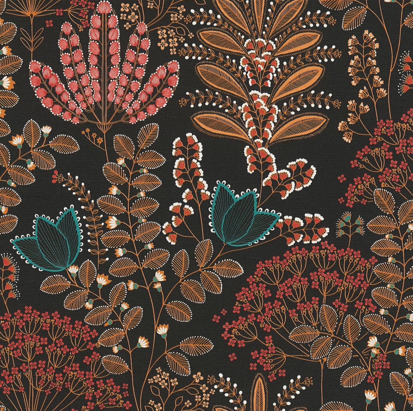 Flourish Dreaming Garden Wallpaper