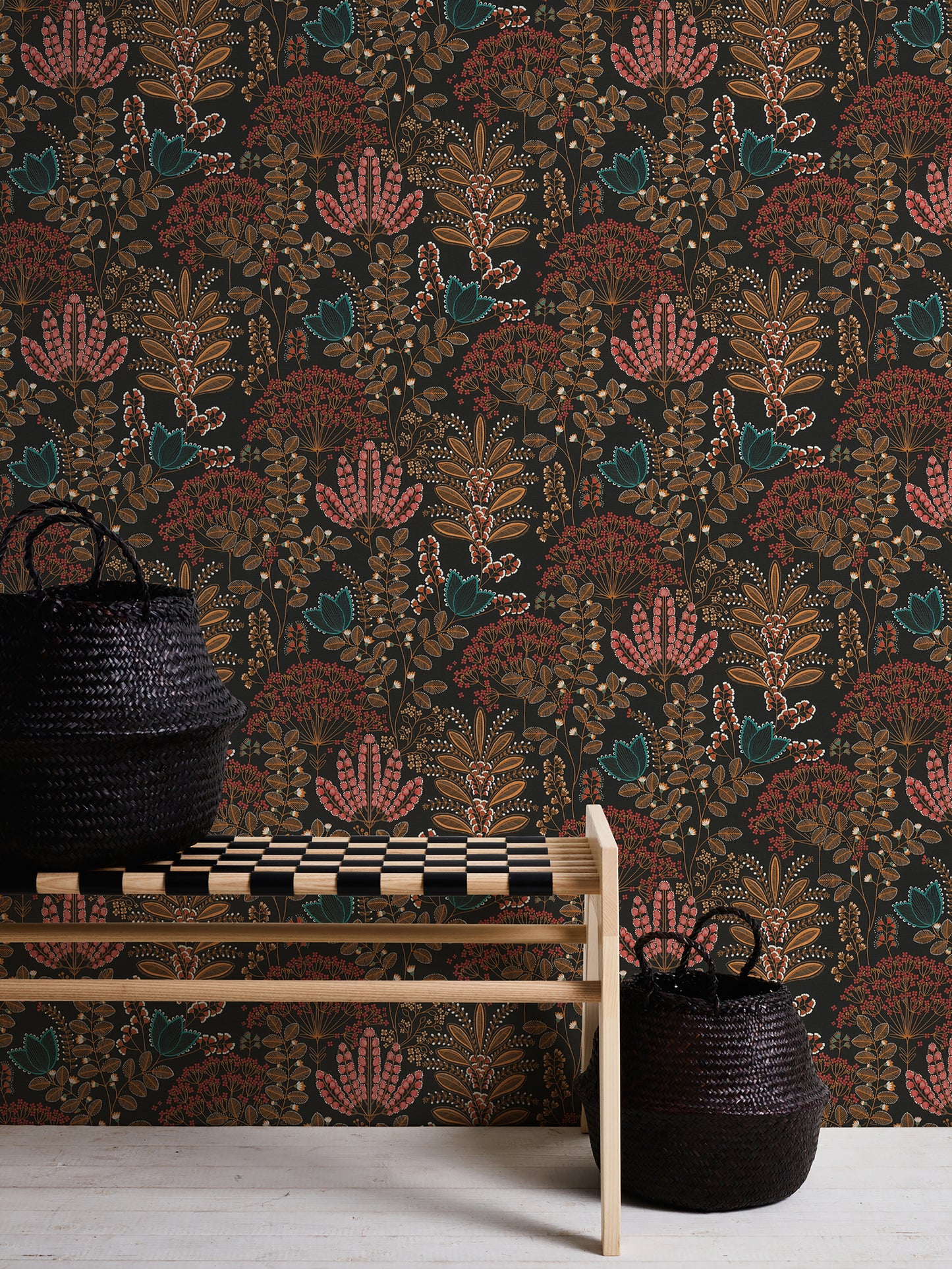 Flourish Dreaming Garden Wallpaper