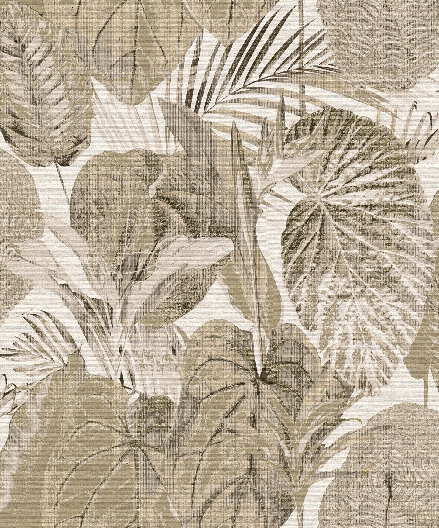 Flourish Jungle Leaves Wallpaper