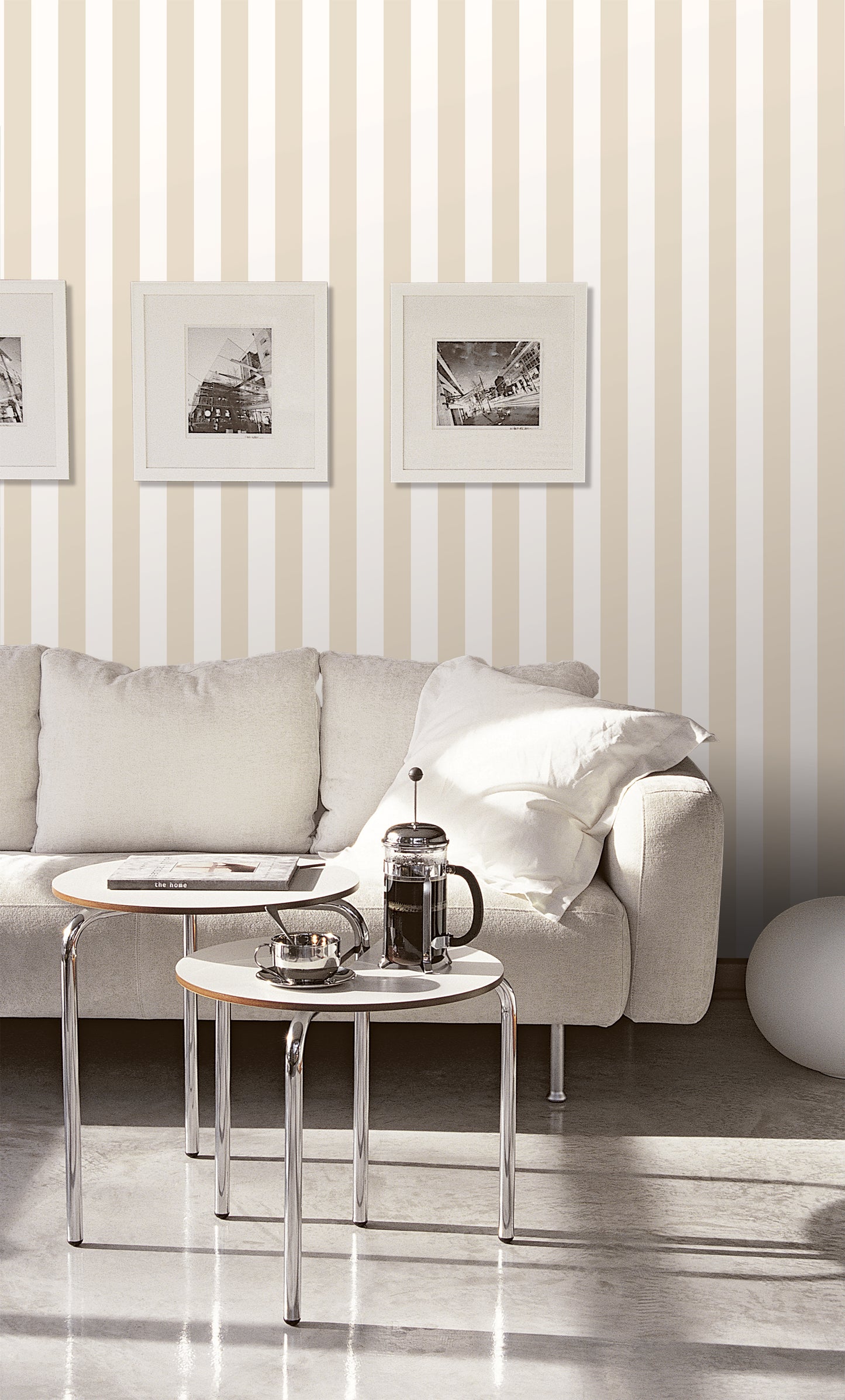 Galerie Block Stripe Wallcovering
