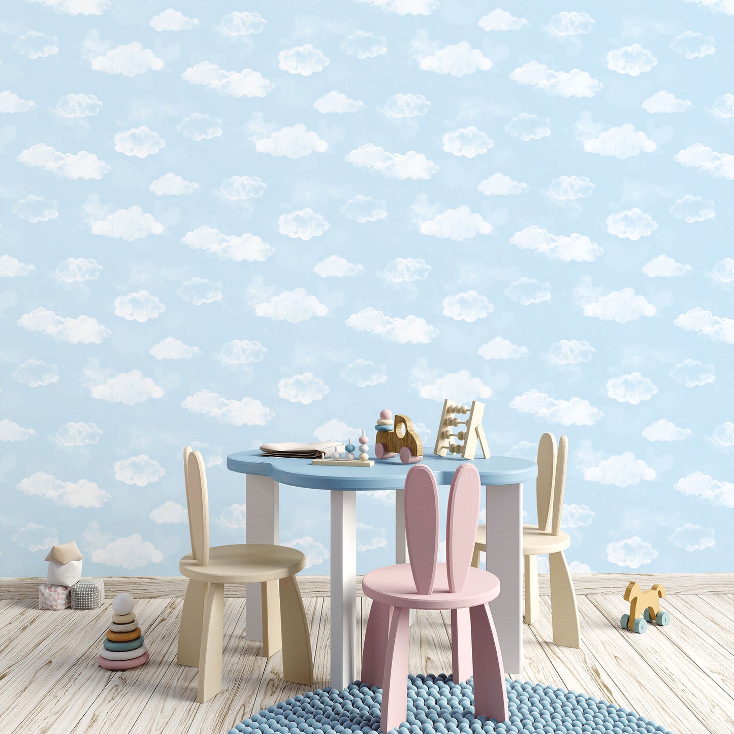 Galerie Subtle Clouds Wallpaper