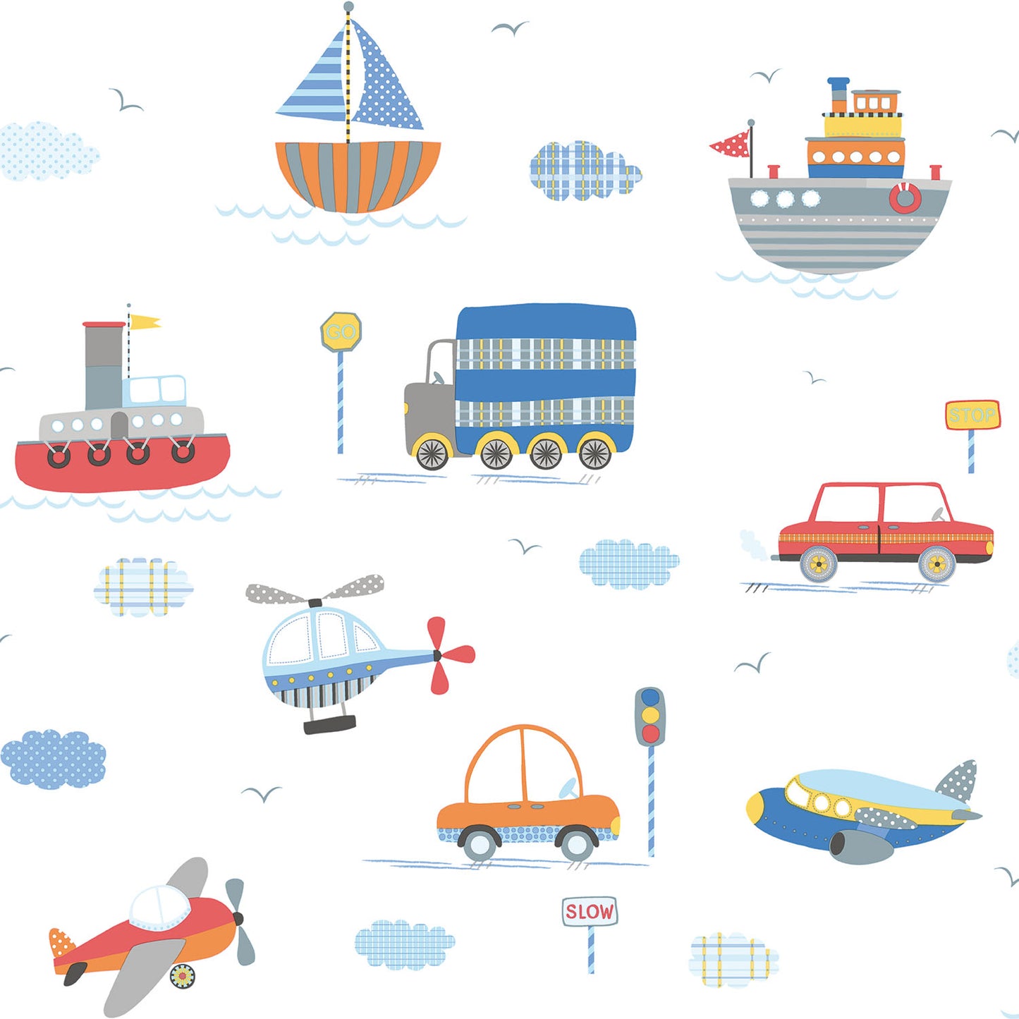 Galerie Transport Wallpaper