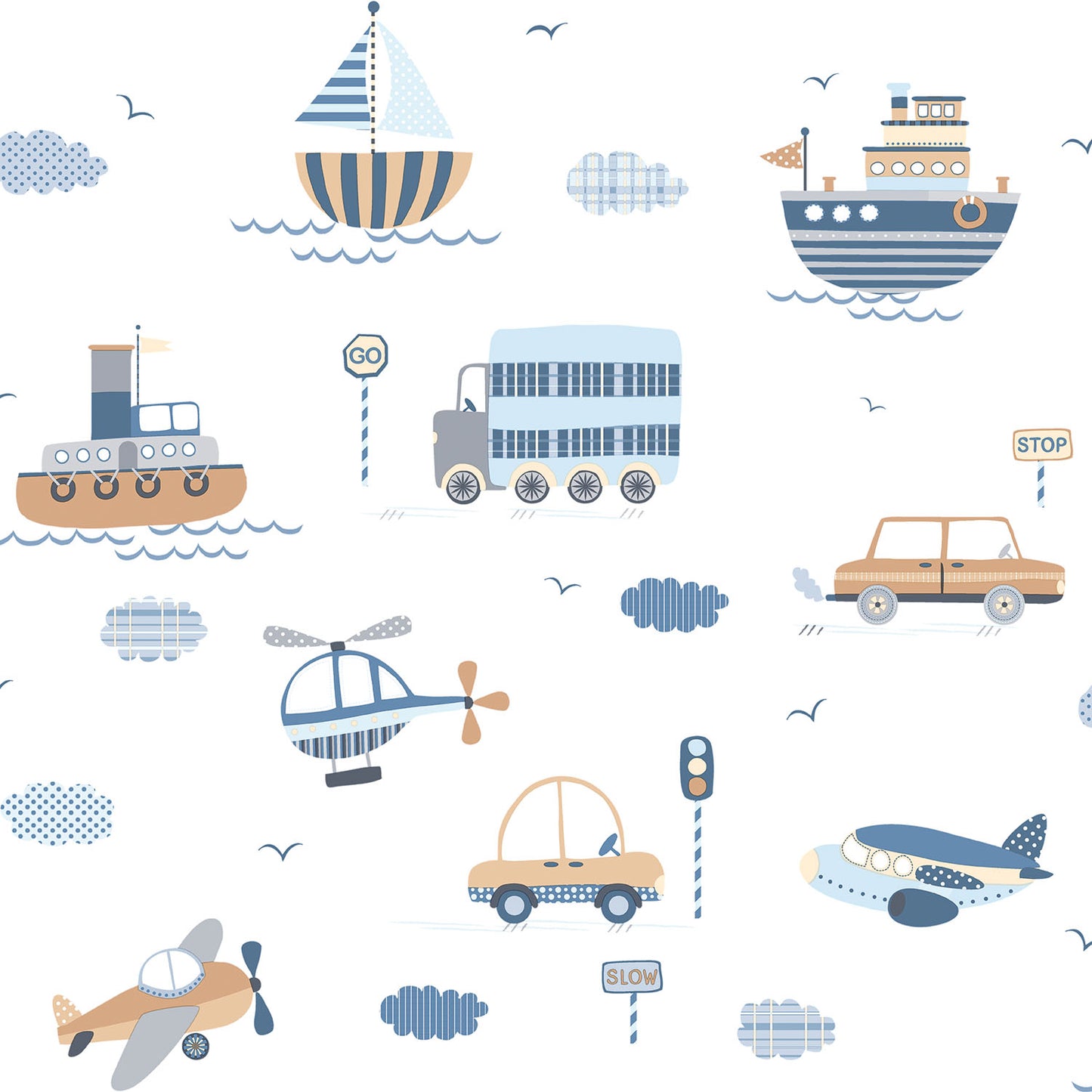 Galerie Transport Wallpaper