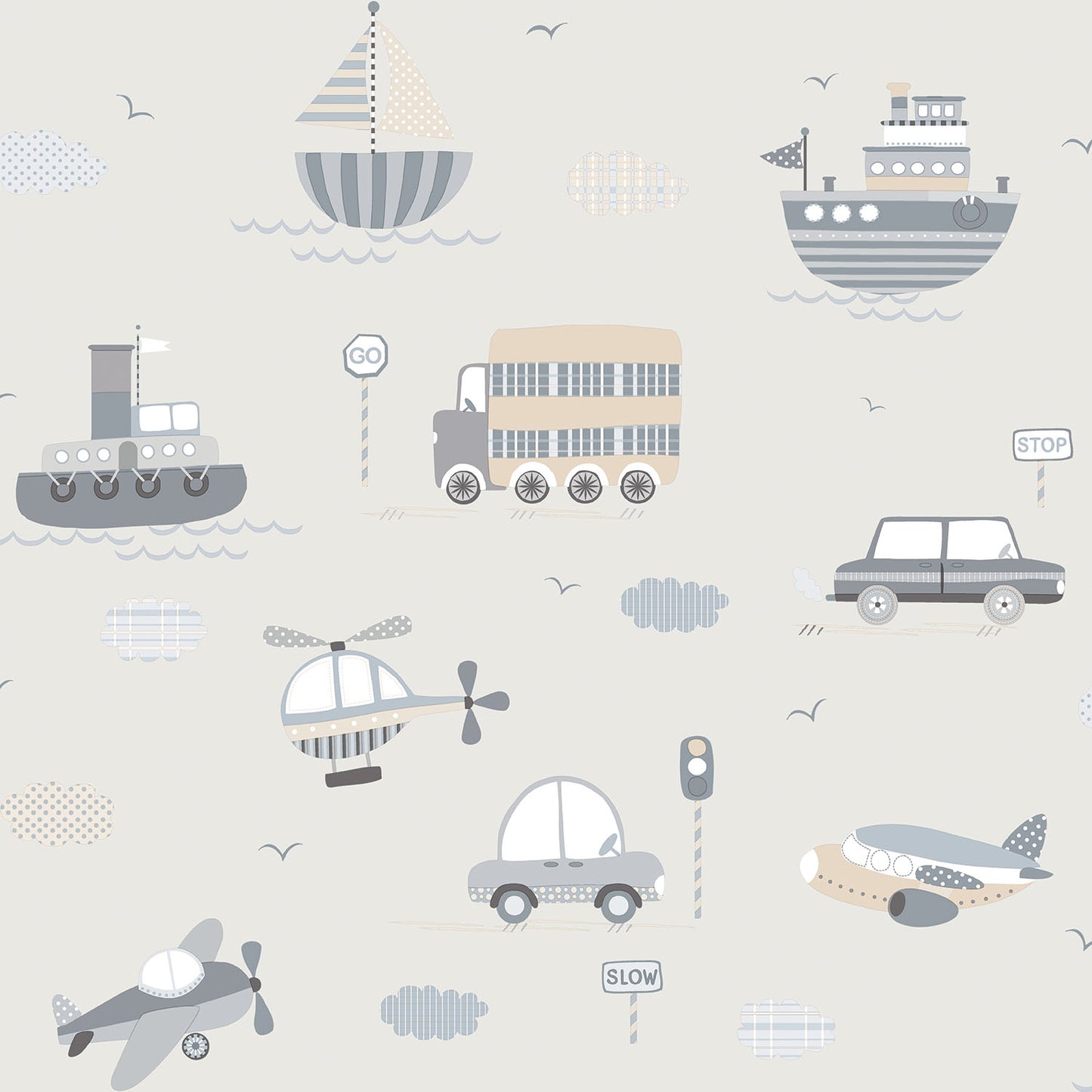 Galerie Transport Wallpaper