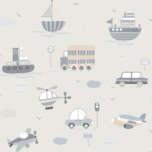 Galerie Transport Wallpaper