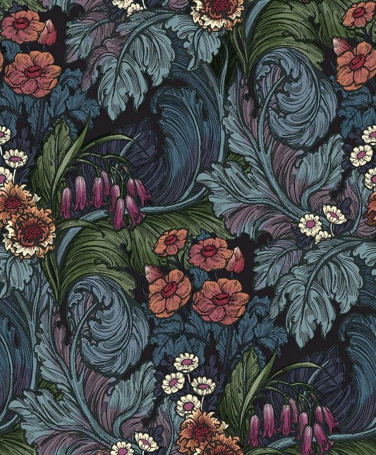 Off The Wall  - Llewelyn-Bowen - Hedgerovia Wallpaper