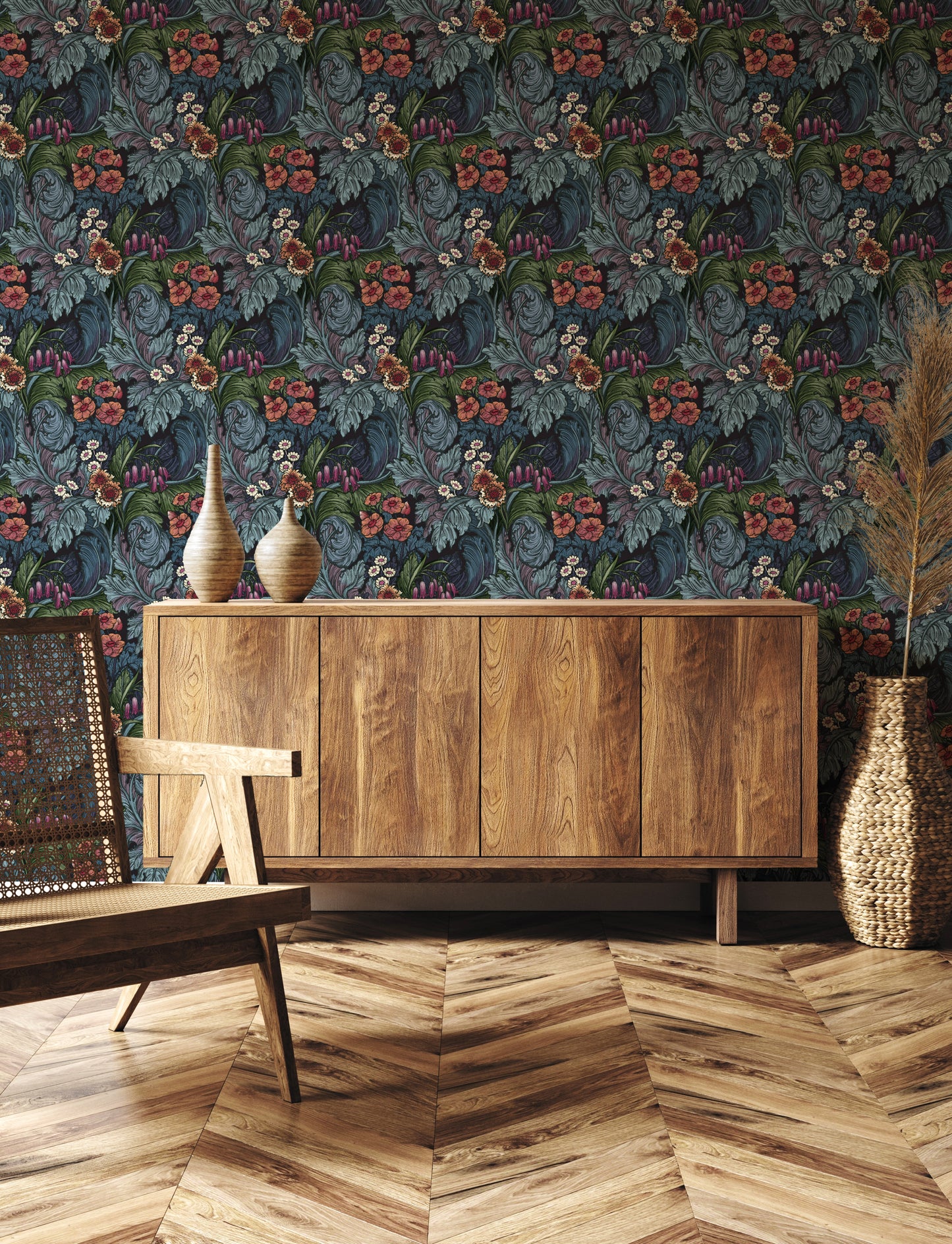 Off The Wall - Llewelyn-Bowen - Hedgerovia Wallpaper