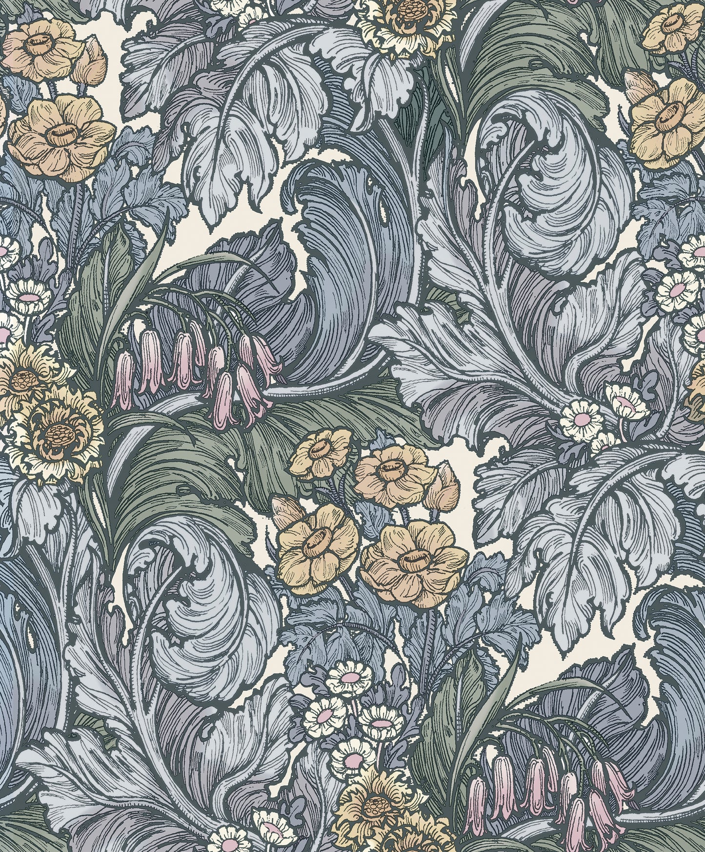 Off The Wall - Llewelyn-Bowen - Hedgerovia Wallpaper