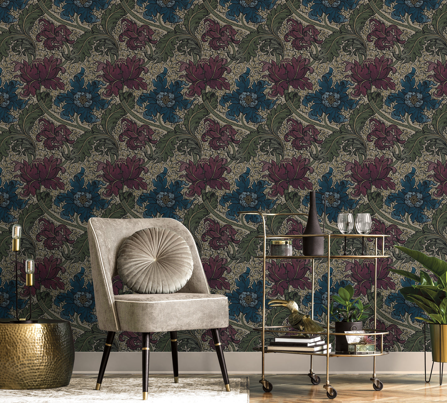 Off The Wall - Llewelyn-Bowen - Morris Major Wallpaper