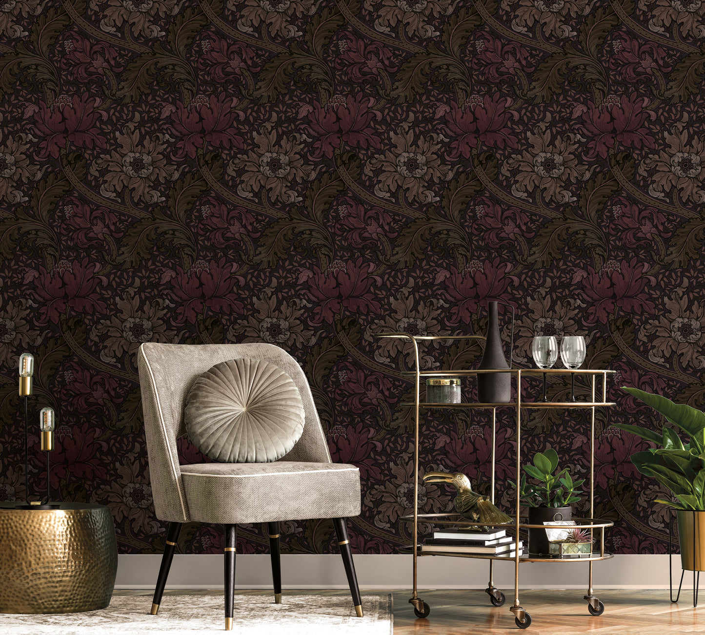 Off The Wall - Llewelyn-Bowen - Morris Major Wallpaper