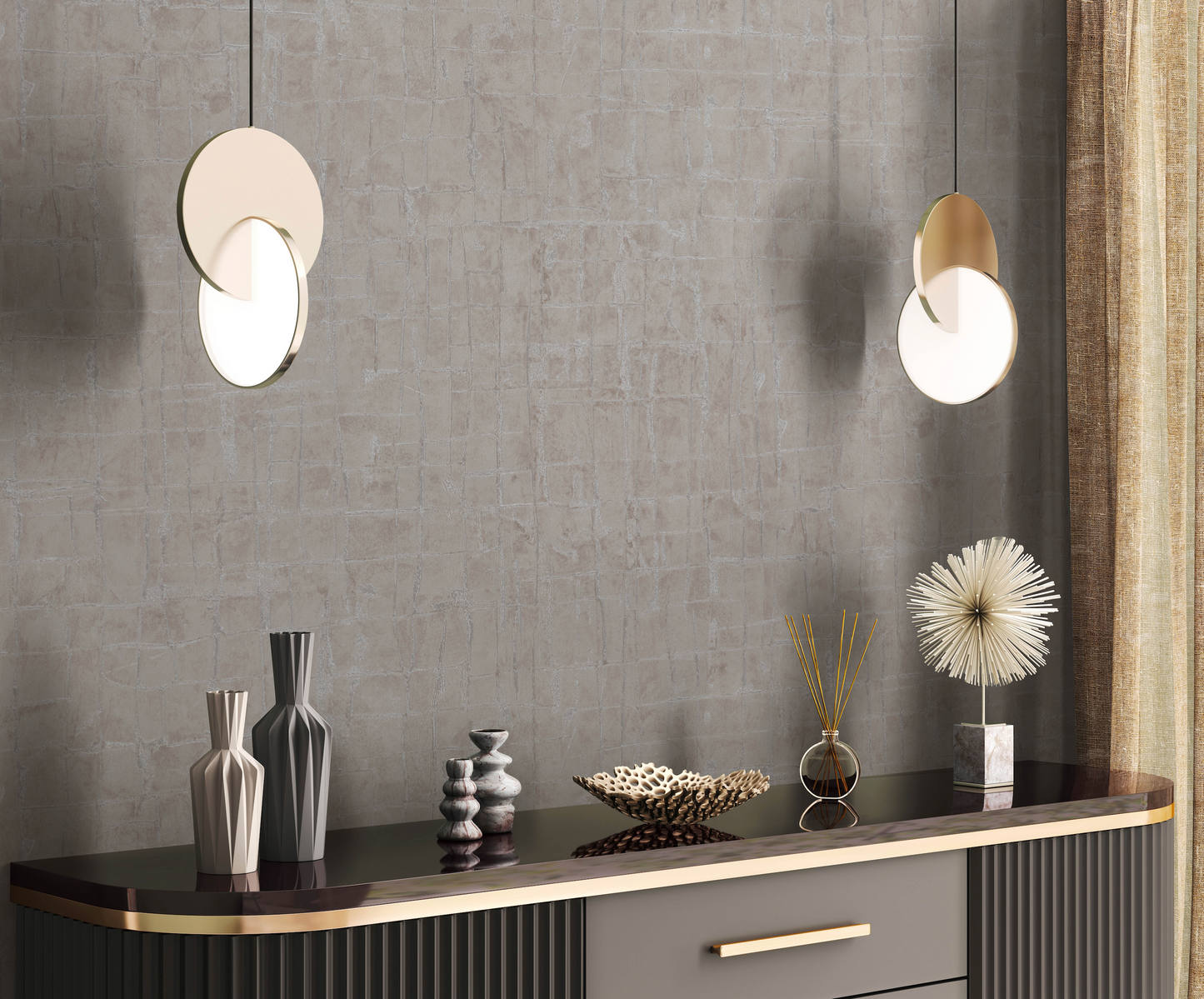 Galerie Air Stonework Wallcovering