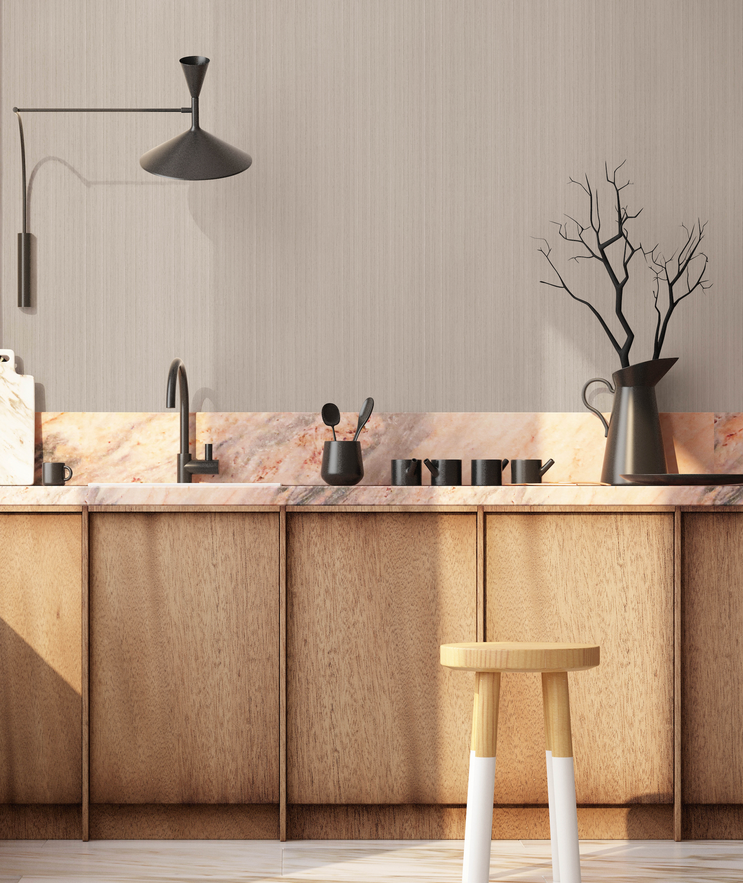 Galerie Air Silk Stripe Wallcvoering