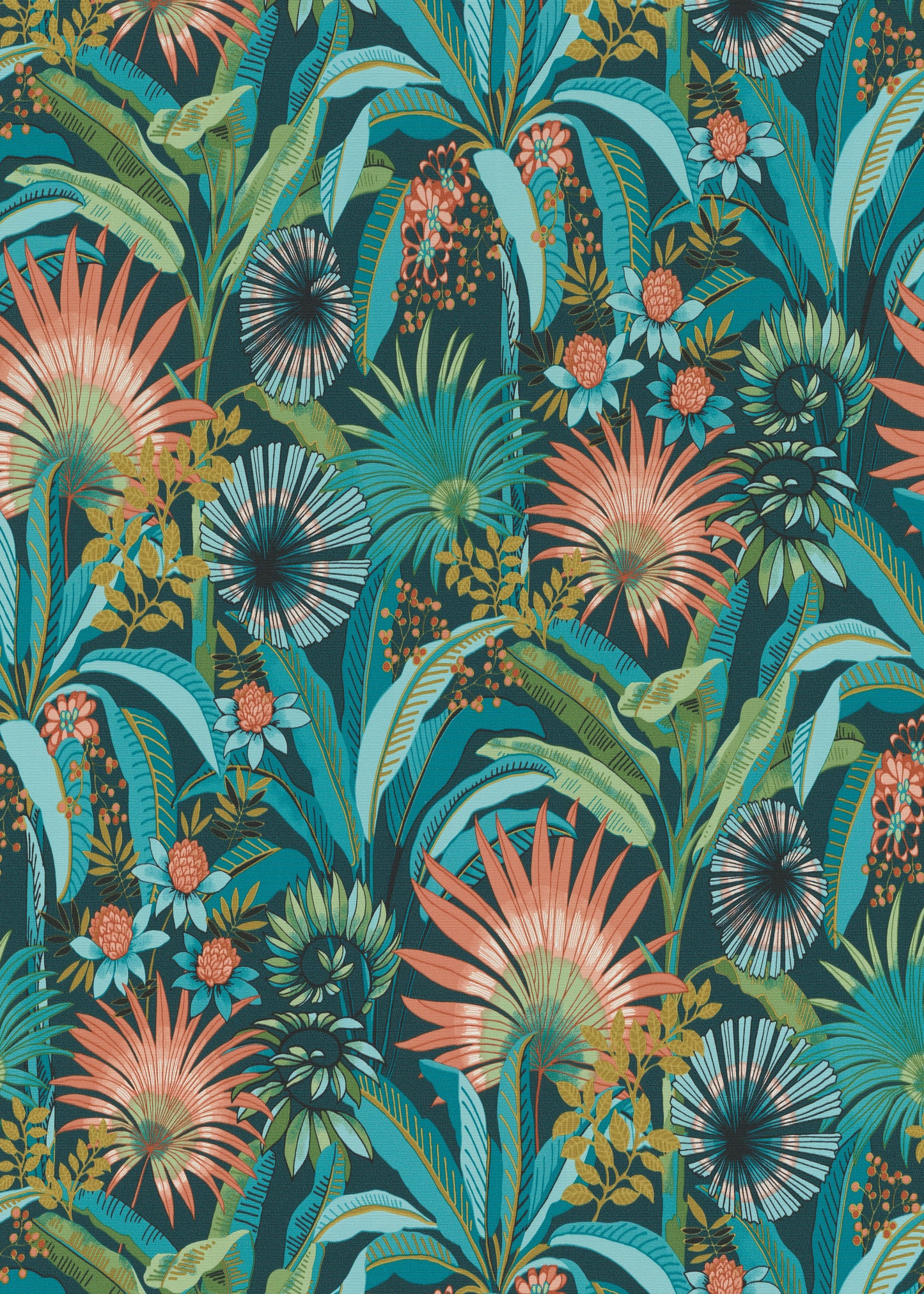 Erismann Martinique Flower Power Wallpaper