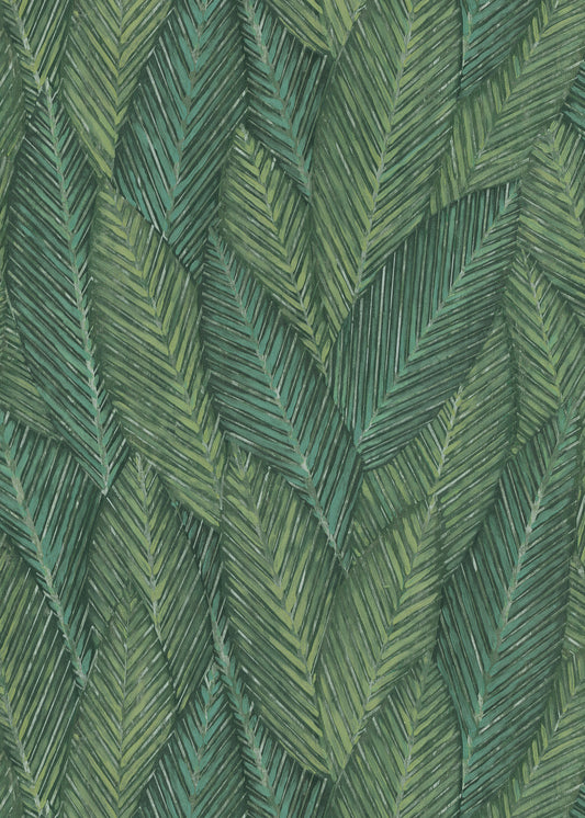 Erismann Martinique Leaf Motif Wallpaper