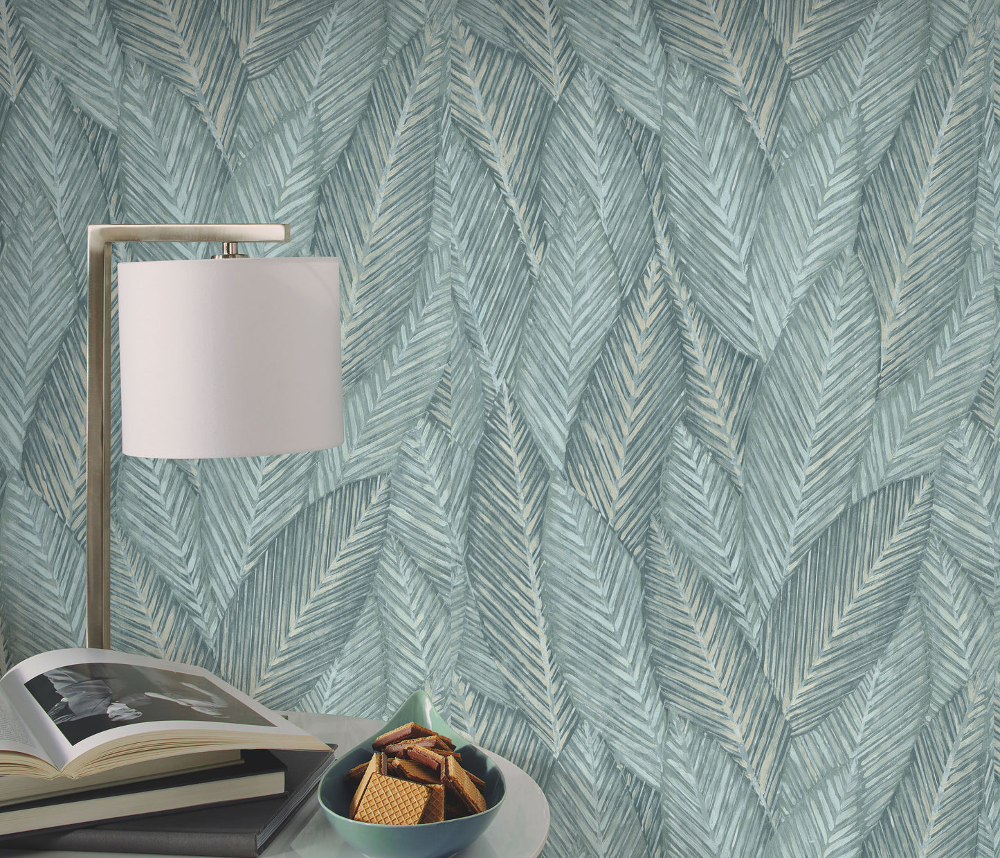 Erismann Martinique Leaf Motif Wallpaper