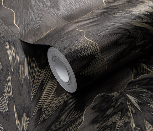 Erismann Spotlight Leaf Motif Wallpaper