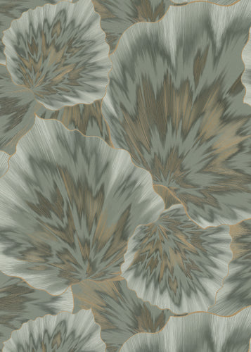Erismann Spotlight Leaf Motif Wallpaper