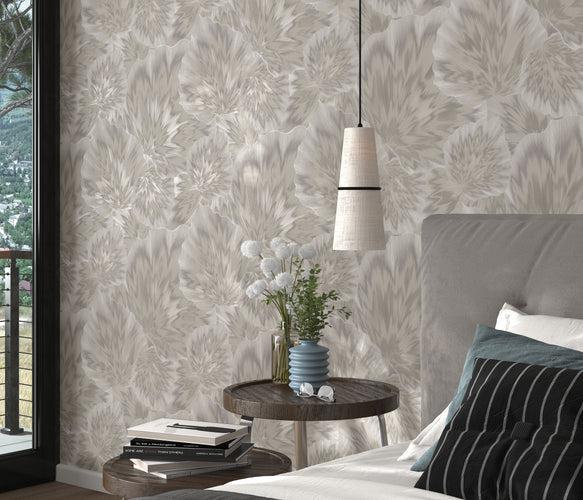 Erismann Spotlight Leaf Motif Wallpaper