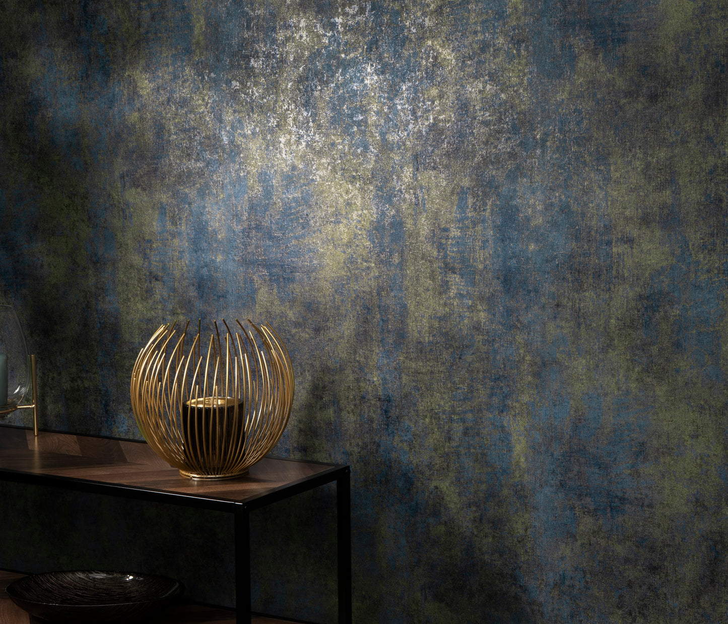 Erismann Metallic Concrete Wallpaper