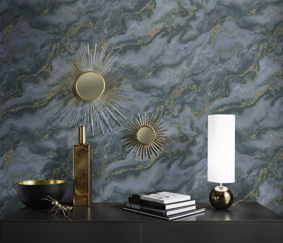 Elle Decoration Mystic Spell Marble Wallpaper