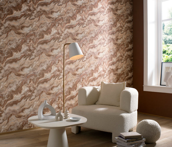 Elle Decoration Mystic Spell Marble Wallpaper