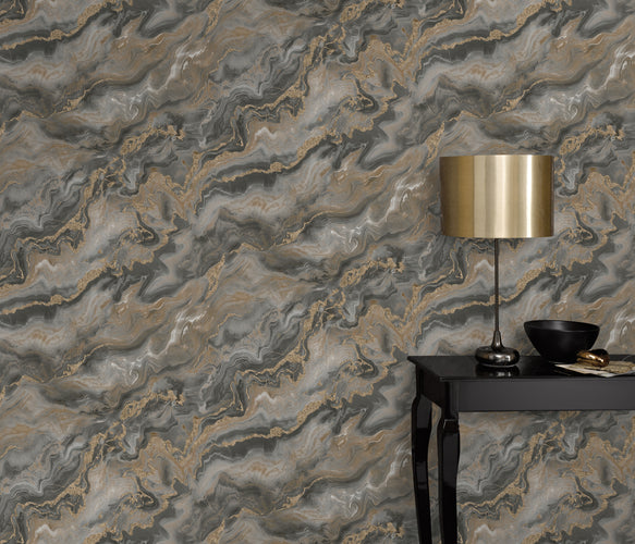 Elle Decoration Mystic Spell Marble Wallpaper