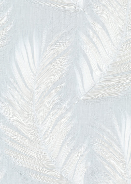 Erismann Aurora Leaf Motif Wallpaper