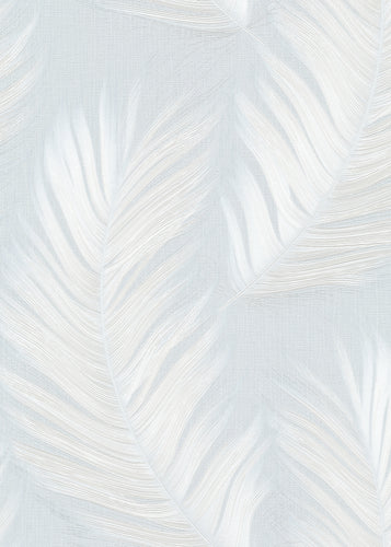 Erismann Aurora Leaf Motif Wallpaper