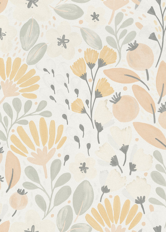 Erismann La Terrasse Floral Wallpaper