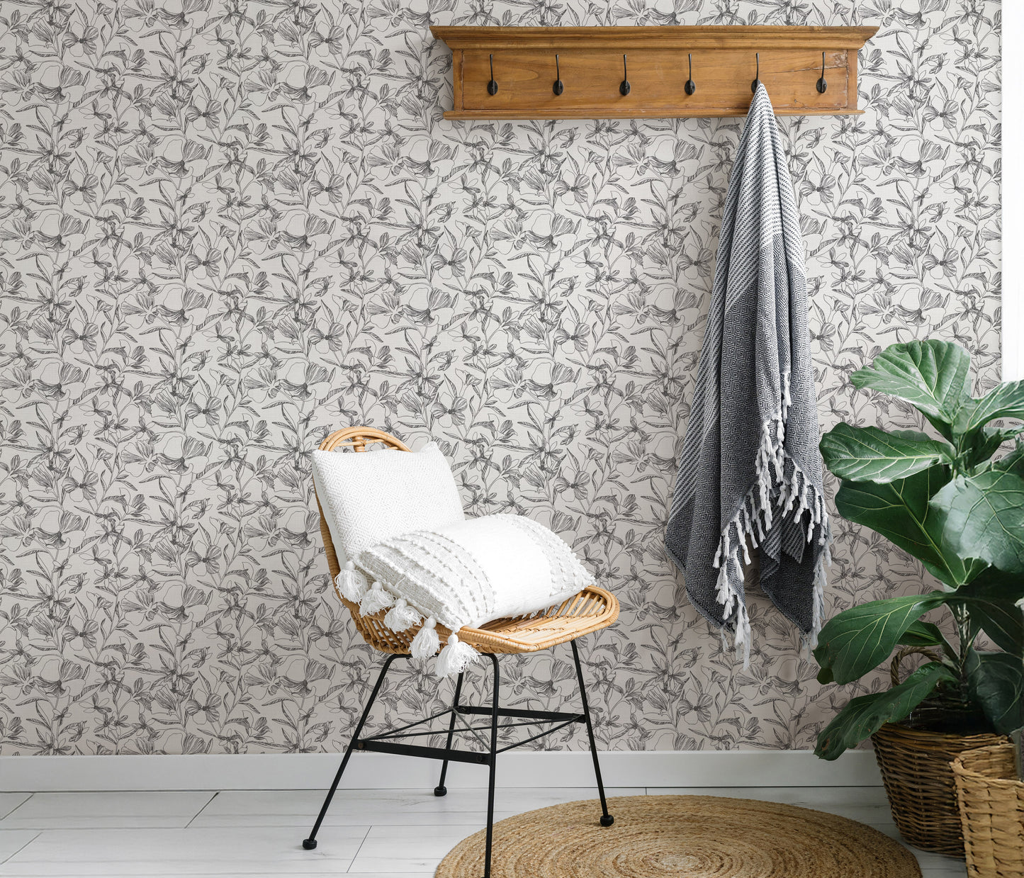 Erismann La Terrasse Blossom Wallpaper
