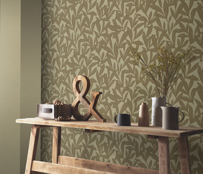 Erismann La Terrasse Leaf Wallpaper