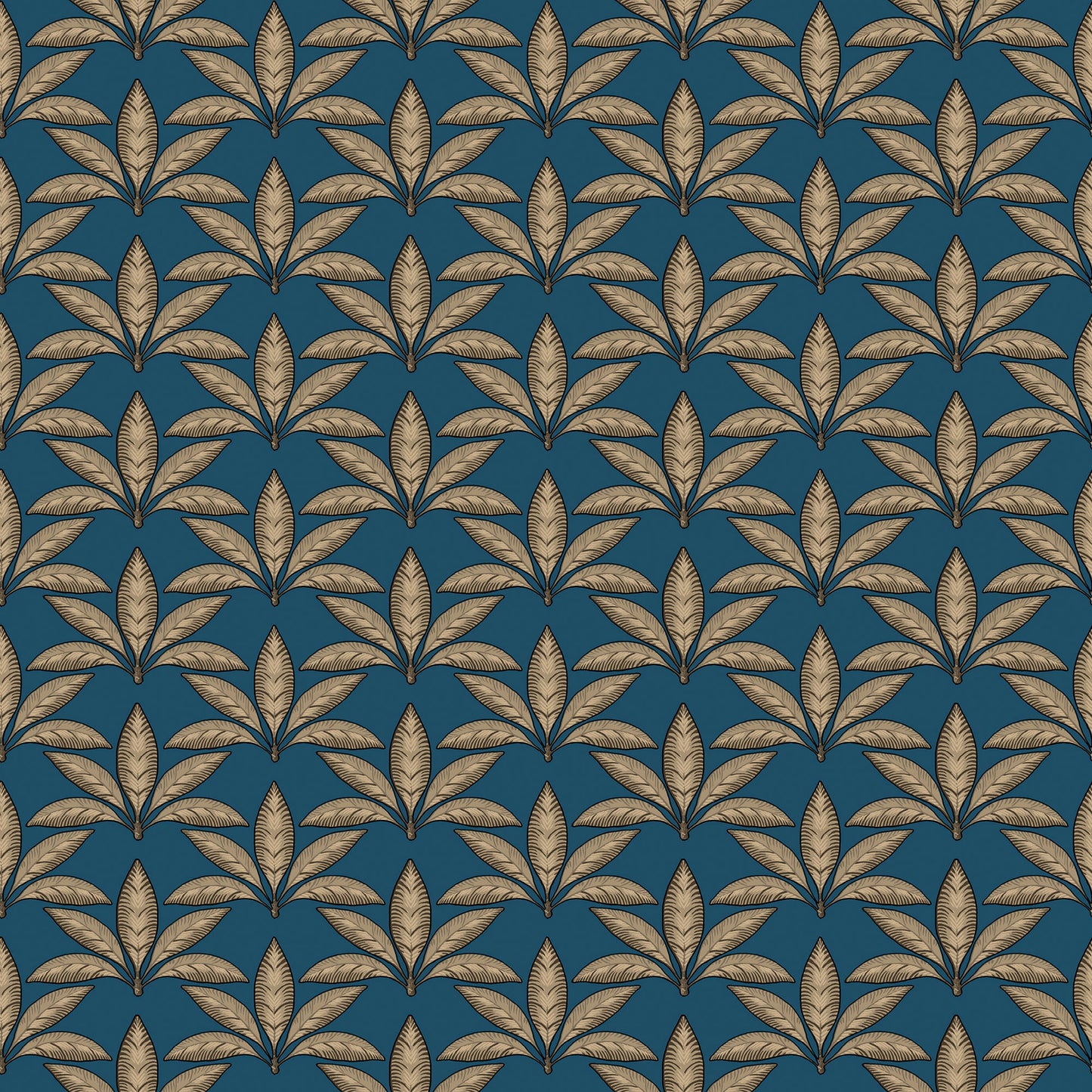 Galerie Leaf Motif Wallpaper