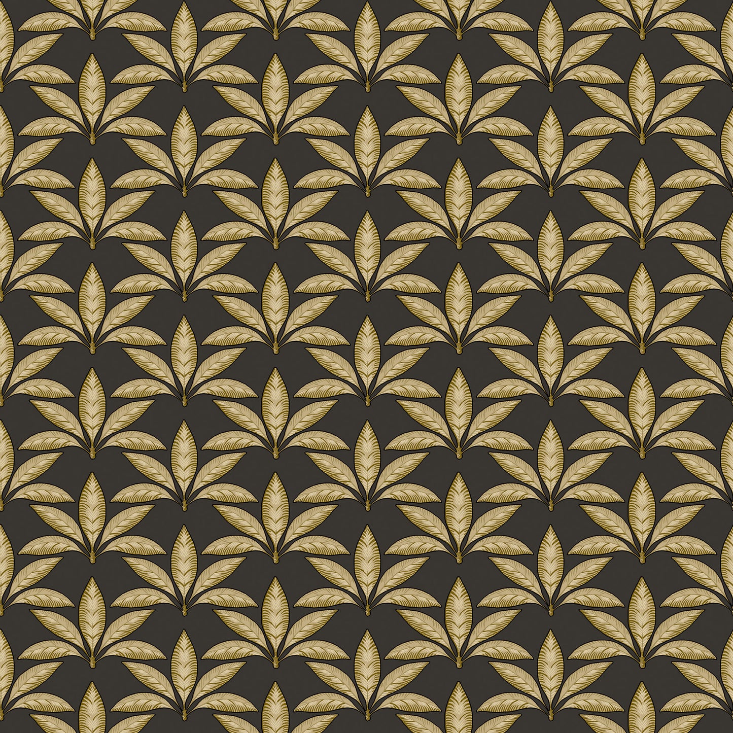 Galerie Leaf Motif Wallpaper