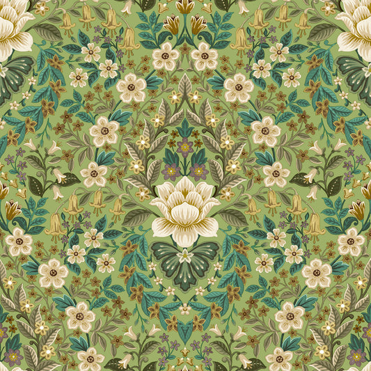 Galerie Floral Damask Wallpaper