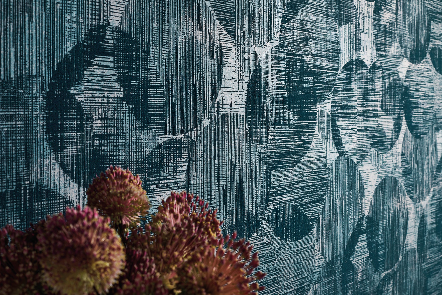 Black Edition Otoko Flock Wallcovering