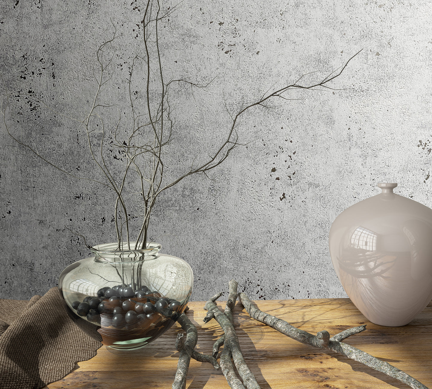Galerie Plain Cement Wallcovering